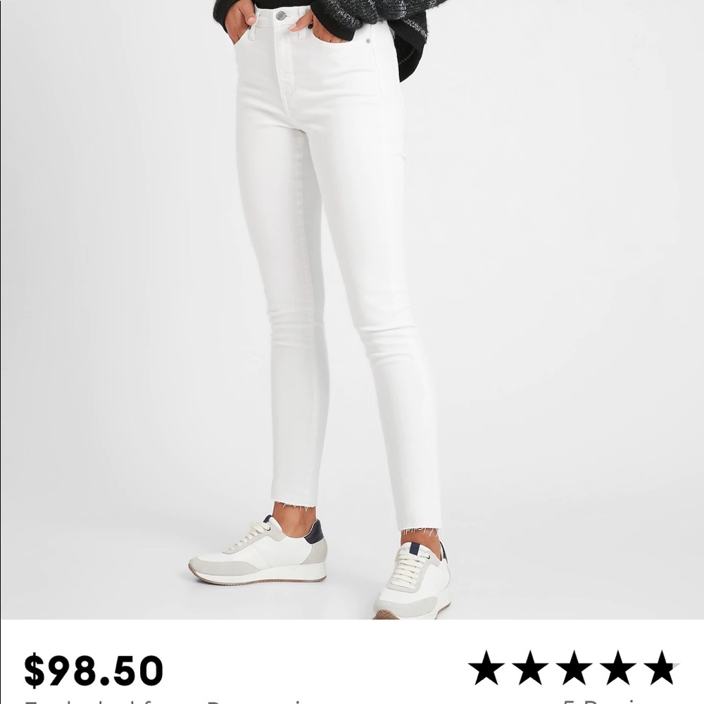 Banana Republic Petite High-Rise Skinny Jeans